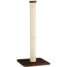 Когтеточка-столбик Beeztees Gina, коричневая, 40x40x90 см