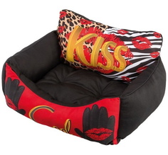 Лежак Ferplast Royal для кошек и собак (Д 78 x Ш 56 x В 28 см, Kiss&Cool)