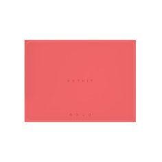 Коврик под миску для домашних животных Petkit Mat Red, красный, 46х34 см Xiaomi