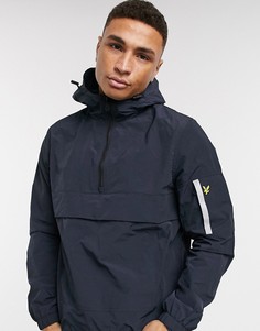 Куртка с молнией до груди Lyle & Scott-Темно-синий