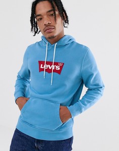 Худи с логотипом Levis-Синий Levis®