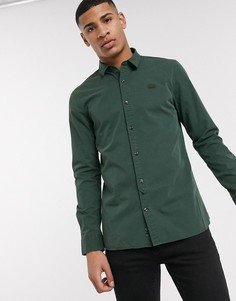 Рубашка с длинными рукавами Lacoste-Черный