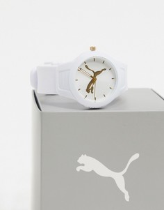 Белые часы с логотипом Puma Reset P1013-Белый