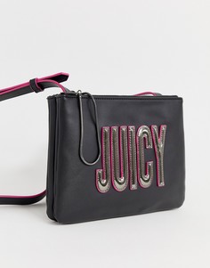 Сумка через плечо с логотипом Juicy Couture-Серый