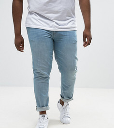 Светлые джинсы скинни ASOS PLUS-Синий