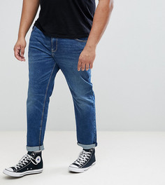 Темные узкие джинсы ASOS DESIGN Plus-Синий