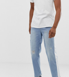 Свободные рваные джинсы ASOS TALL-Синий