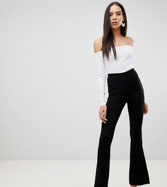 Расклешенные леггинсы ASOS DESIGN Tall-Черный