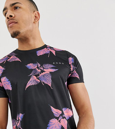 Футболка с цветочным принтом ASOS 4505 Tall-Мульти