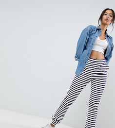 Джоггеры скинни в полоску ASOS DESIGN Tall-Мульти