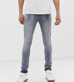 Серые супероблегающие джинсы ASOS DESIGN Tall-Серый