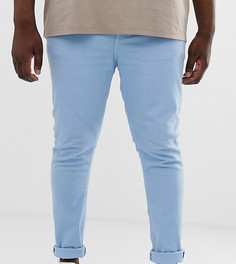 Синие супероблегающие джинсы ASOS DESIGN Plus-Синий