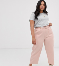 Джоггеры-чиносы ASOS DESIGN Curve-Розовый