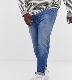 Синие джинсы скинни в винтажном стиле ASOS DESIGN Plus-Синий