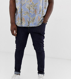 Синие джинсы скинни ASOS DESIGN Plus-Синий