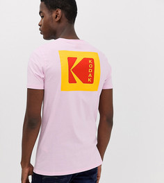 Футболка с принтом ASOS DESIGN Tall Kodak-Розовый