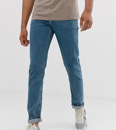 Выбеленные узкие джинсы ASOS DESIGN Tall-Синий