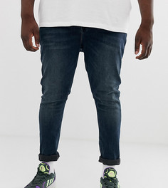 Синие супероблегающие джинсы ASOS DESIGN Plus-Синий