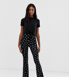 Расклешенные леггинсы с принтом ракушек ASOS DESIGN Tall-Мульти