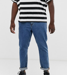 Выбеленные синие узкие джинсы ASOS DESIGN Plus-Синий