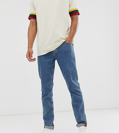 Узкие джинсы ASOS DESIGN Tall-Синий