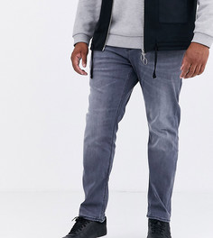 Серые зауженные джинсы Tom Tailor Plus-Серый