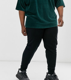 Черные узкие джоггеры ASOS DESIGN Plus-Черный