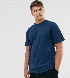 Синяя футболка с логотипом Ralph Lauren Big & Tall-Синий