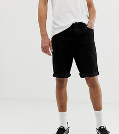 Черные джинсовые шорты ASOS DESIGN Tall-Черный