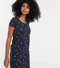 Ночная рубашка с принтом лотосов Mamalicious maternity nursing-Мульти Mama.Licious