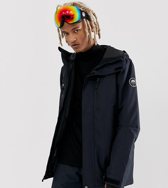 Черная горнолыжная куртка Quiksilver-Черный