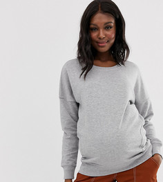 Классический свитшот New Look Maternity-Серый