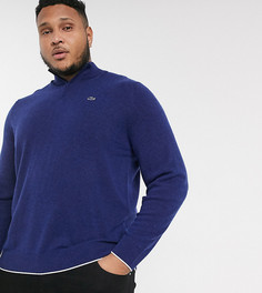 Свитшот с короткой молнией Lacoste PLUS-Синий