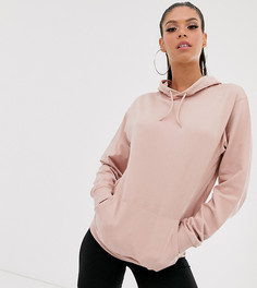 Худи розового цвета ASOS DESIGN Tall-Розовый