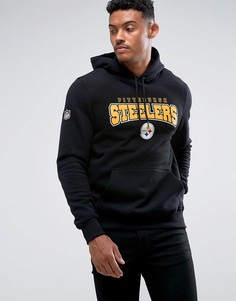 Худи New Era Pittsburgh Steelers-Черный