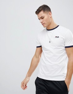 Белая футболка с логотипом Fila Vintage-Белый