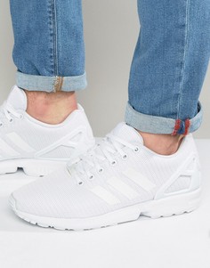 Белые кроссовки adidas Originals ZX Flux S32277-Белый