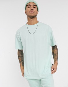 Зеленая oversized-футболка из органического хлопка от комплекта Soul Star-Зеленый