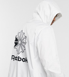 Ветровка с логотипом Reebok classics-Белый