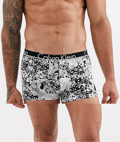 Боксеры-брифы с принтом Calvin Klein-Черный