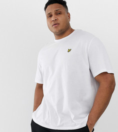 Белая футболка с логотипом Lyle & Scott-Белый