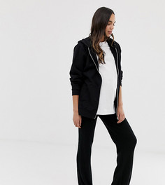 Домашние расклешенные брюки в рубчик ASOS DESIGN Maternity-Черный