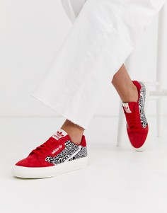 Кроссовки с анималистичным принтом adidas Originals Continental 80-Мульти