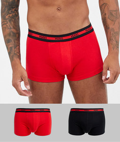 Комплект из 2 боксеров-брифов с логотипом HUGO-Мульти