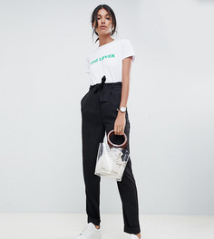 Брюки галифе с поясом оби ASOS DESIGN Tall-Черный