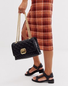 Стеганая сумка на плечо Aldo-Черный