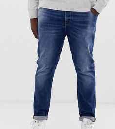 Синие джинсы скинни в винтажном стиле ASOS DESIGN Plus-Синий