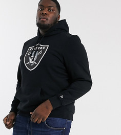 Черный худи "Plus NFL Oakland Raiders" New Era