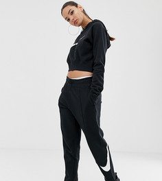 Черные oversize-джоггеры с логотипом-галочкой Nike-Черный