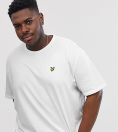 Белая футболка с логотипом Lyle & Scott-Белый